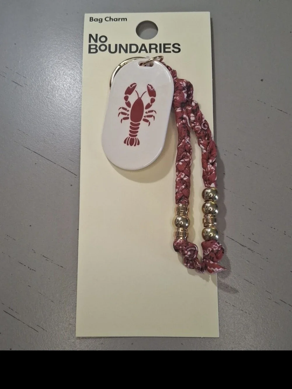 Lobster Bag Charm